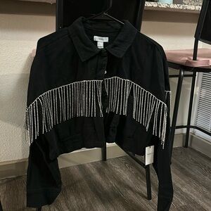 Sparkly Fringe Jacket